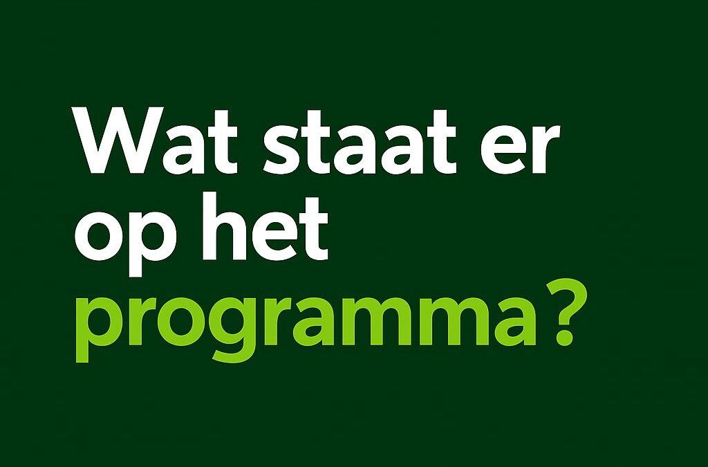 Omgevingsprogramma centraal